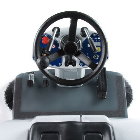 SR1101P Petrol Ride on Road Sweeper - Nilfisk