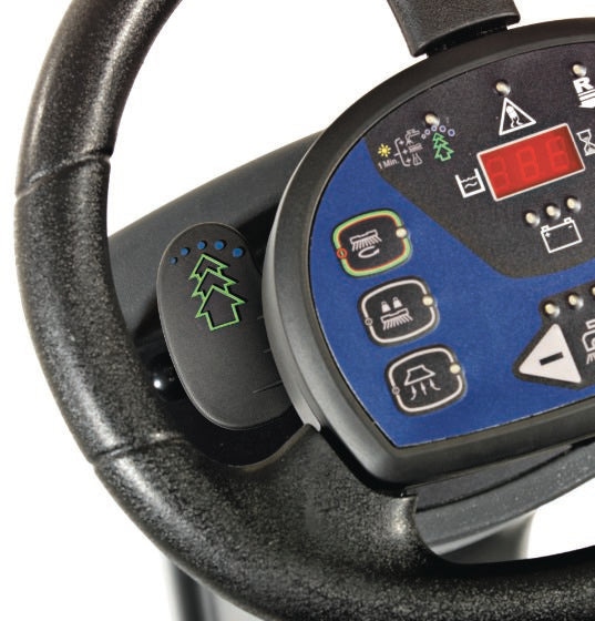 Nilfisk BR652 Ride On Battery Scrubber Dryer