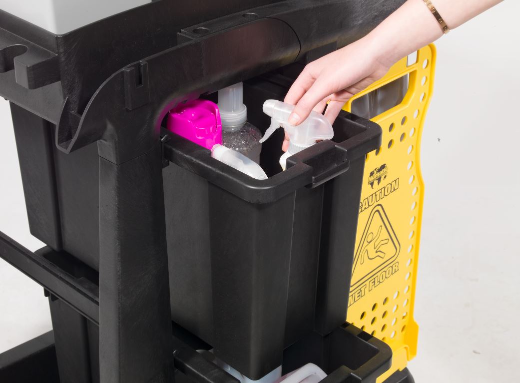 EM5 ECO-Matic Janitorial Cleaning Trolley 97% Recycled Plastic - Numatic