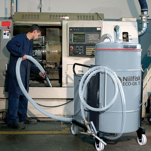 Nilfisk Eco-Oil 13 Swarf & Coolant Oil Vacuum Cleaner