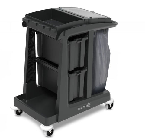 EM2 ECO-Matic Janitorial Cleaning Trolley 97% Recycled Plastic - Numatic