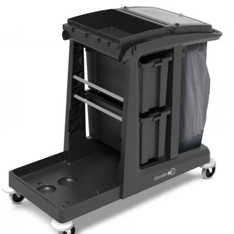 EM5 ECO-Matic Janitorial Cleaning Trolley 97% Recycled Plastic - Numatic