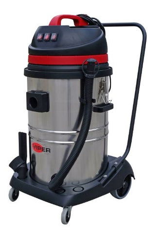 Viper LSU275 Double Motor Wet & Dry Vacuum Cleaner Inc Dump Hose