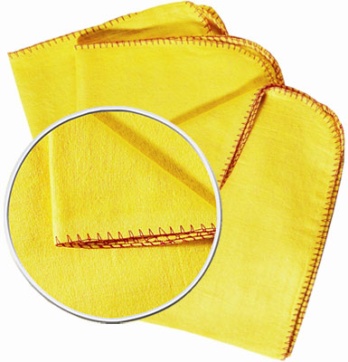 Large Yellow Dusters 10 Pack 60cm x 50cm - Robert Scott