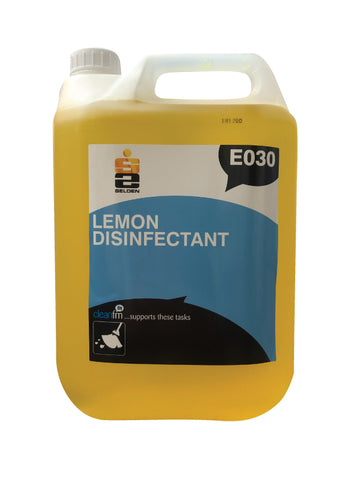 Lemon Disinfectant, Concentrate E030 5 Litre Selden