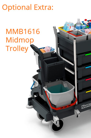 SM1415 SERVO-Matic Janitorial Mopping Trolley - Numatic