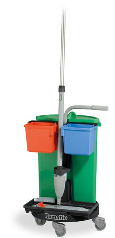 NC0R Spraymop Compact Carousel Mopping Trolley - Xtra System Numatic