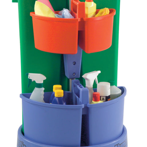 NC3R Compact Carousel Waste Bin &amp; CaddyTrolley - Xtra System Numatic