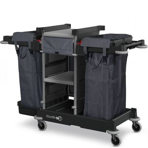Housekeeping Trolley NuKeeper Single NKT2LLR -Numatic Reflo