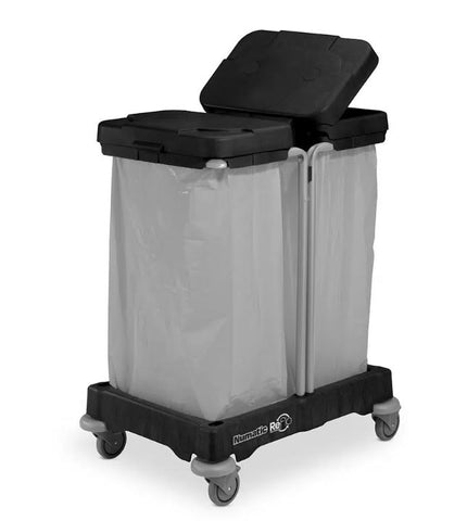 NSX240R 240L Recycling Waste Bin On Wheels - Numatic