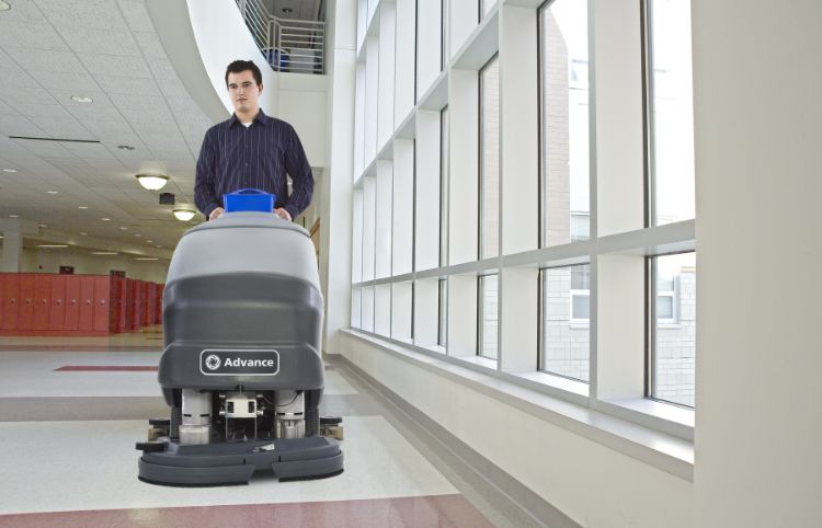 Nilfisk SC800-71 Walk behind Scrubber Dryer 710mm Scrubbing Width