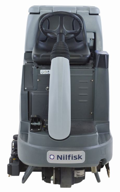 Nilfisk BR755 Ride On Battery Scrubber Dryer