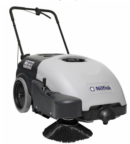 SW750 Battery Powered Warehouse Floor Sweeper Nilfisk