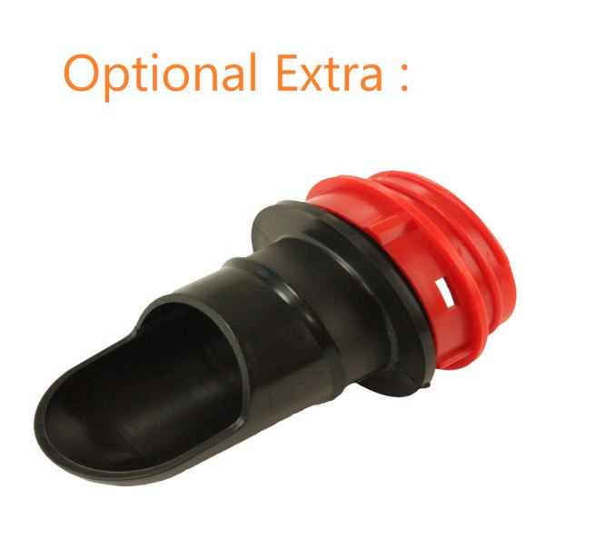 32mm Red Henry Threaded Neck Nose 227396 - Numatic