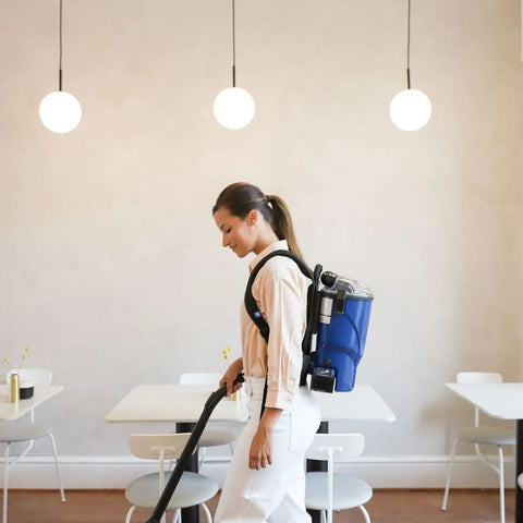 Pacvac Velo lightweight Battery Back Pack Vacuum