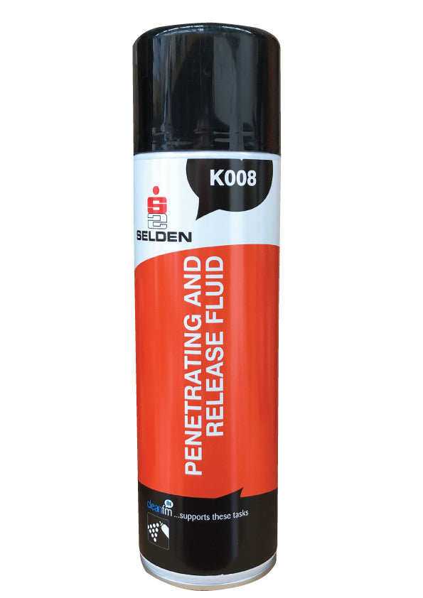 Penetrating Fluid Aerosol K008 480ml Selden Avern Cleaning Supplies