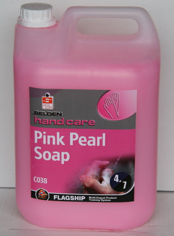 Pink Pearl Hand Soap C038 5 Litre Selden