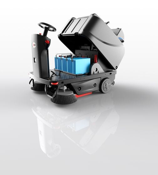 Viper ROS1300 Ride On Sweeper Inc Batterys & Charger