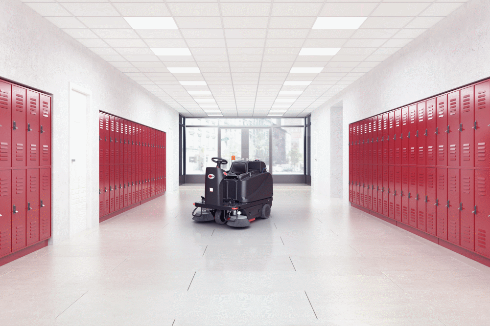 Viper ROS1300 Ride On Sweeper Inc Batterys & Charger