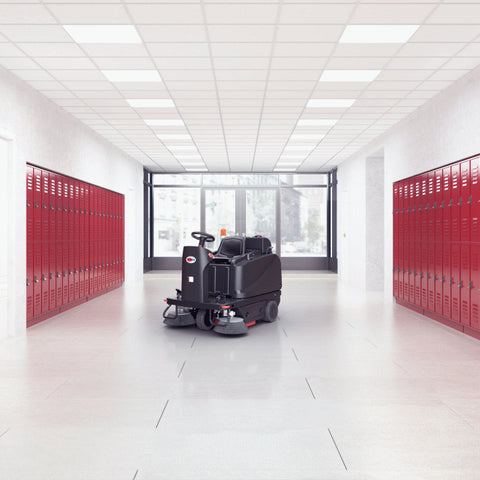 Viper ROS1300 Ride On Sweeper Inc Batterys & Charger