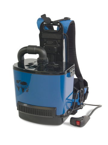 Front view of the NUmatic RSV150 Back Pack Vacuum Cleaner