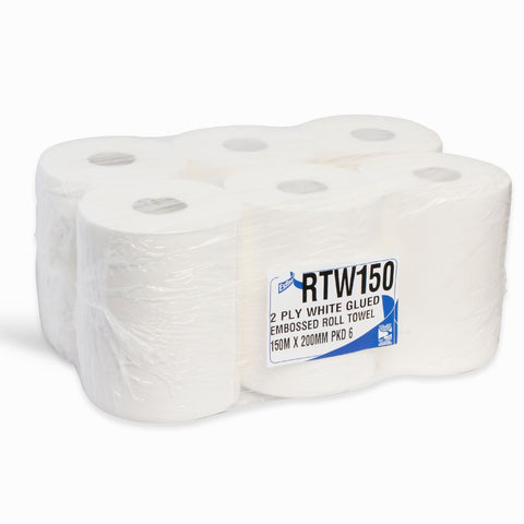 Continuous Roll Hand Towel 110M 2ply 6 Rolls