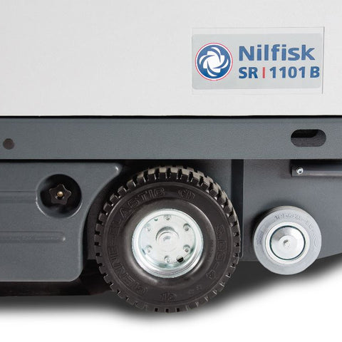 SR1101P Petrol Ride on Road Sweeper - Nilfisk