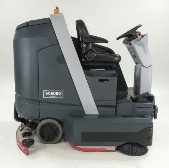 Nilfisk SC6000 860D Ride on Battery Scrubber Dryer 86CM