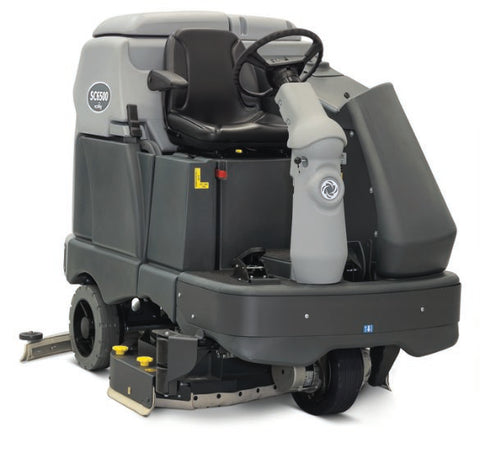 Nilfisk SC6500 1300D Ride on Battery Scrubber Dryer
