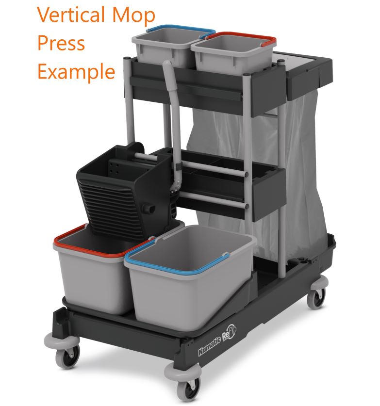 SM1415 SERVO-Matic Janitorial Mopping Trolley - Numatic