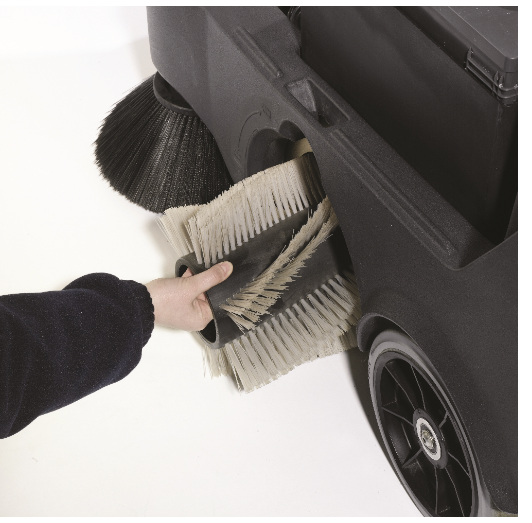 SR1000SB Ride on Battery Road Sweeper - Nilfisk