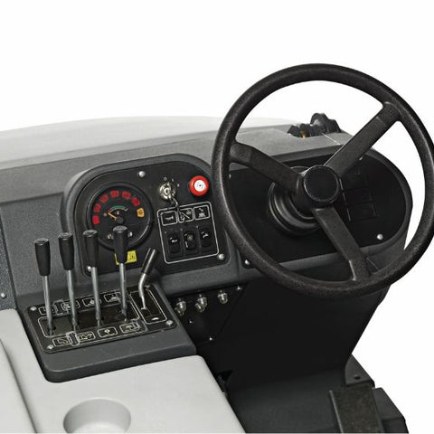 SR1601 B Ride on Battery Road Sweeper - Nilfisk