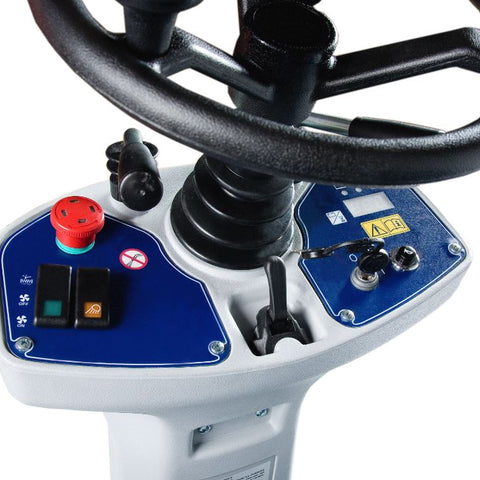 SR1101P Petrol Ride on Road Sweeper - Nilfisk