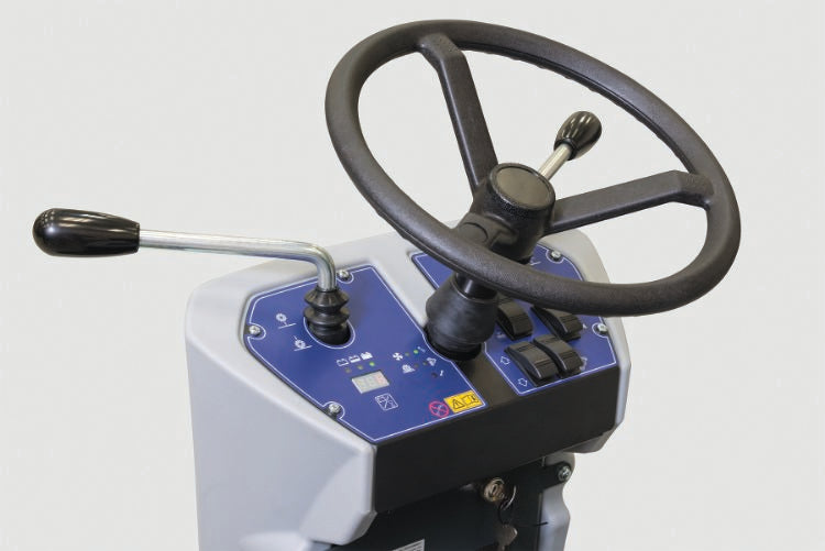 SW4000 P Ride on Petrol Road Sweeper - Nilfisk