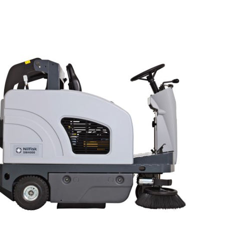 SW4000 P Ride on Petrol Road Sweeper - Nilfisk