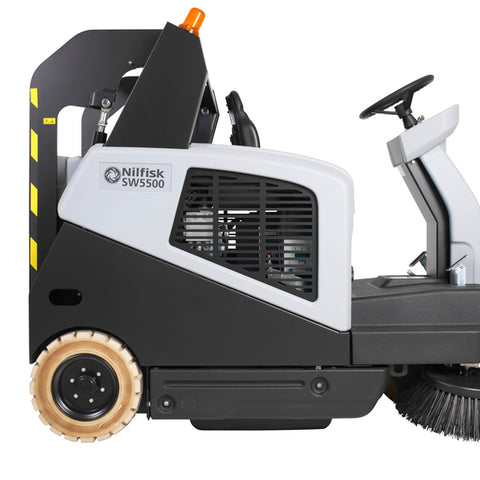 SW5500 B Battery Ride On Floor Sweeper - Nilfisk