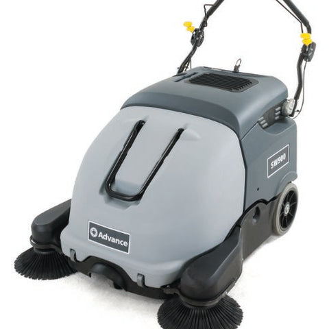 SW900 B G180 Walk Behind Battery Powered Floor Road Sweeper - Nilfisk