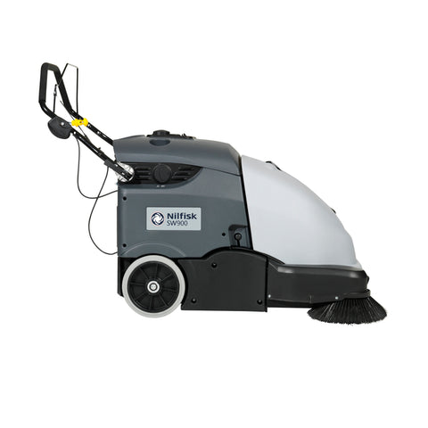 SW900 B G180 Walk Behind Battery Powered Floor Road Sweeper - Nilfisk