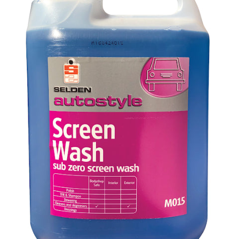 Screen Wash Sub Zero Windscreen Cleaner M015 5 litre - Selden