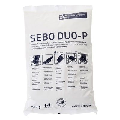 Genuine Sebo DUO-P Carpet Cleaning Powder 500gm 3600e