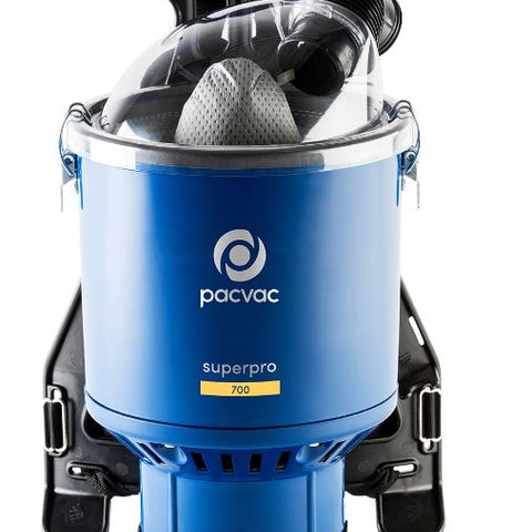 Pacvac Superpro 700 Back Pack Mains Vacuum Cleaner