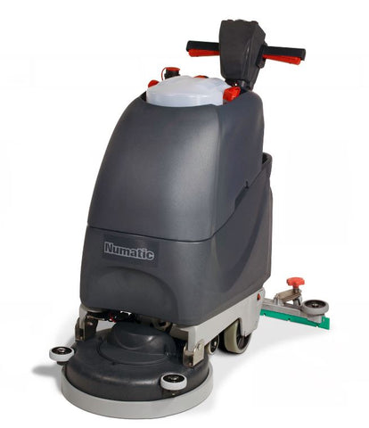 front view of the TGB3045 Twintec Scrubber Dryer Battery Powered
