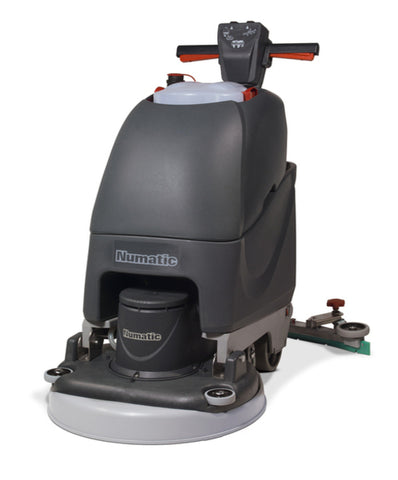 Front view of the TT4055G Twintec Scrubber Dryer Cable Powered