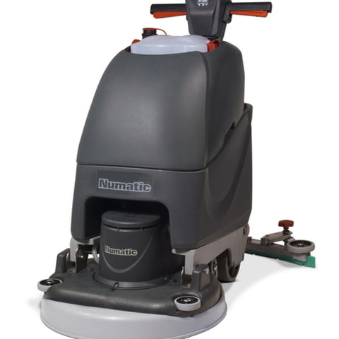 Front view of the TT4055G Twintec Scrubber Dryer Cable Powered