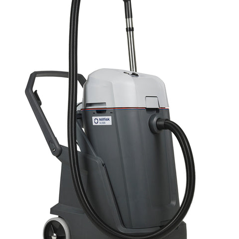 Front view of the Nilfisk Wet and dry vacuum cleaner