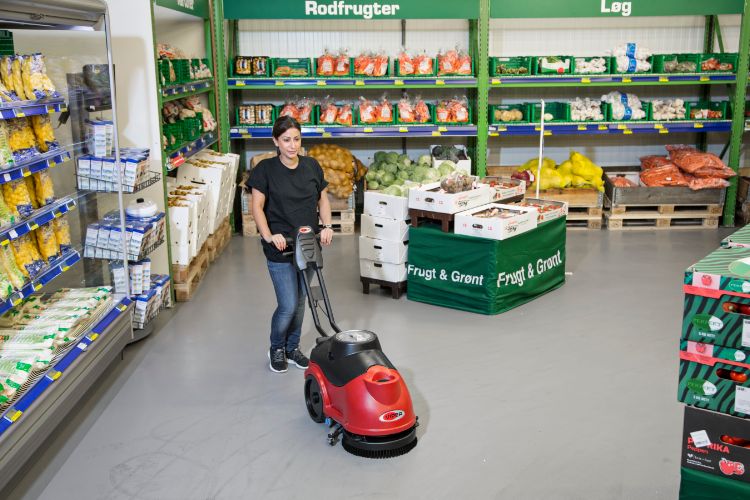 Viper AS380B Compact Cordless Scrubber Dryer