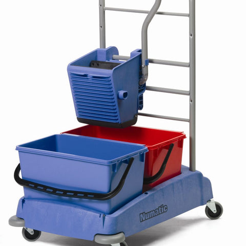 VersaMop VMV2222 Vertical Press Mopping Trolley - VersaClean Numatic