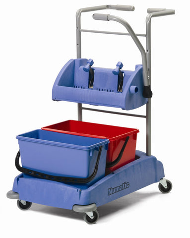 VersaMop VMW2215 Wide Press Mopping Trolley - VersaClean Numatic