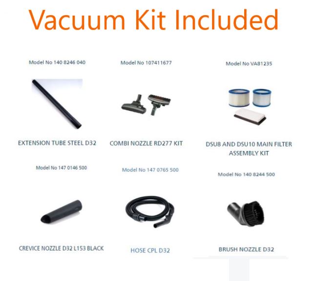 VP100-UK Dry Vacuum Cleaner - Nilfisk