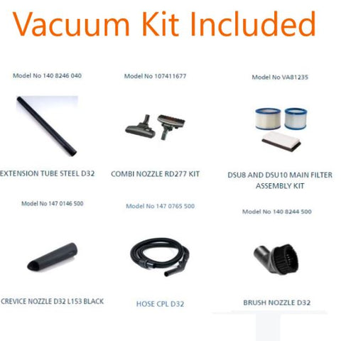 VP100-UK Dry Vacuum Cleaner - Nilfisk